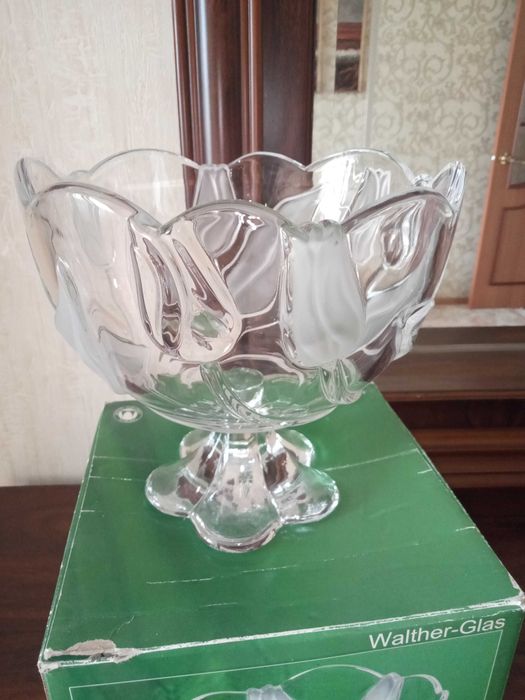 фруктовница, ваза для фруктов walther glas "Satin nadine"