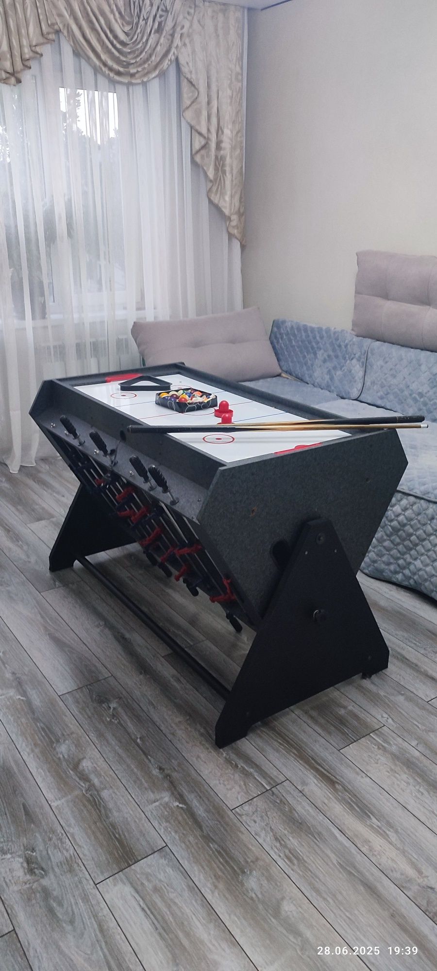 Игровой стол трансформер 3в1