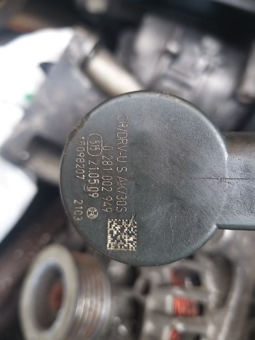 Рейка с датчик и клапан за БМВ/BMW 2.0D 177k.c N47