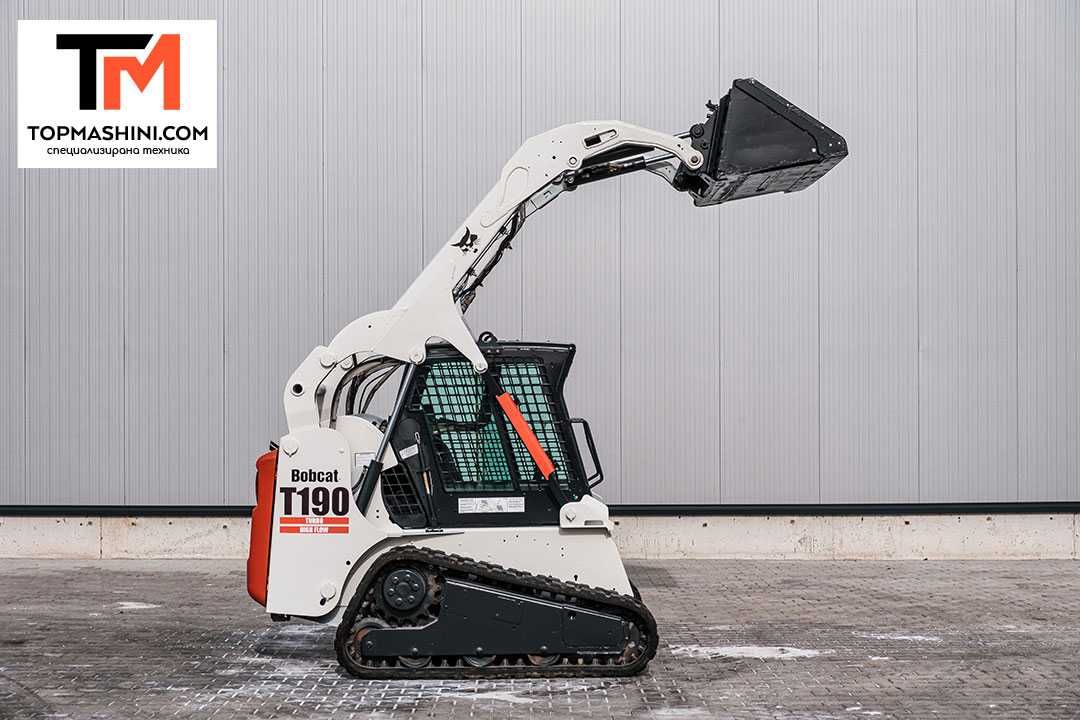 Мини челен товарач Bobcat T190