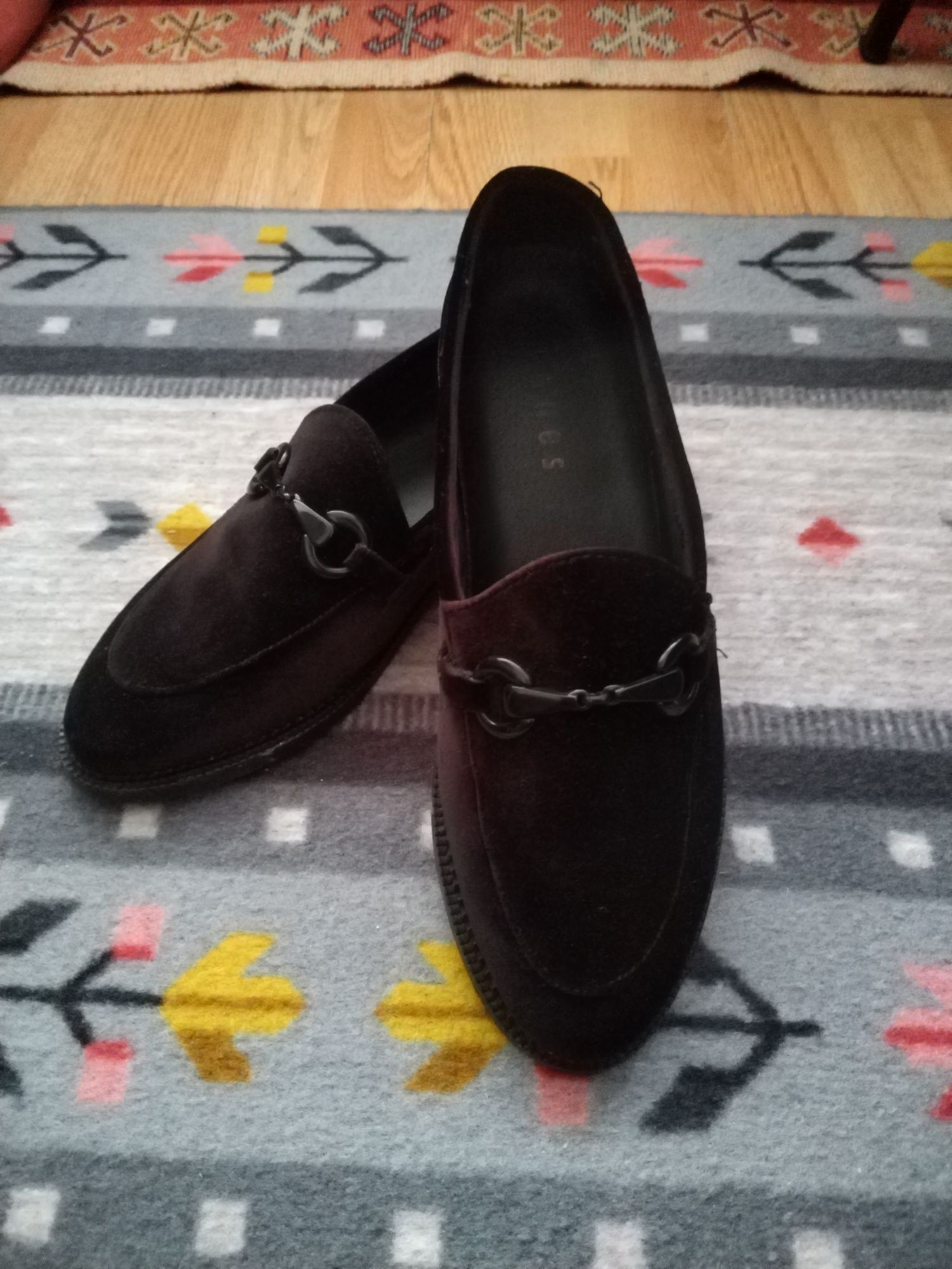 Pantofi de catifea dama