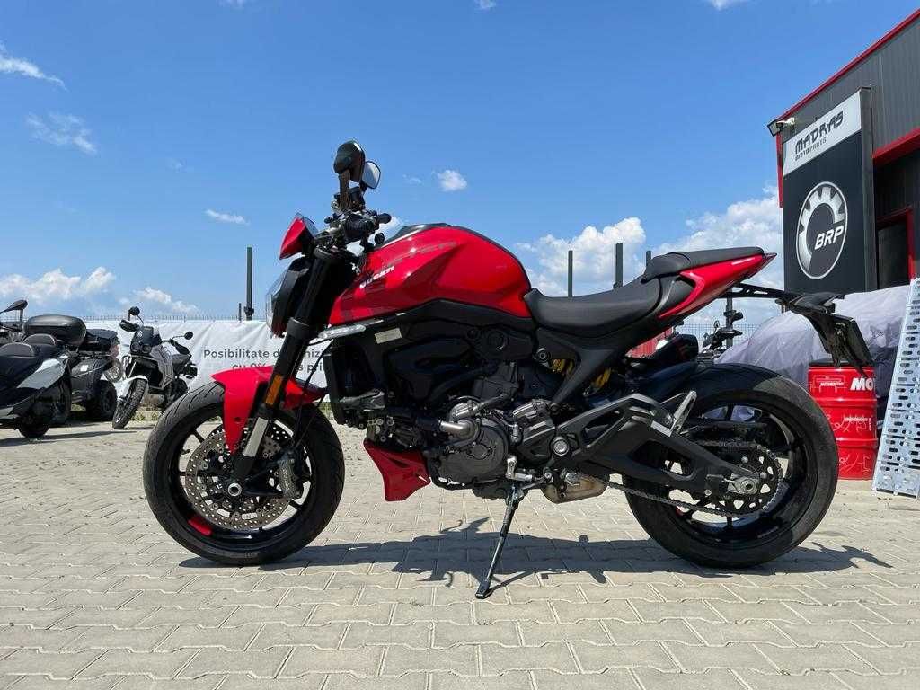 Motocicleta Ducati Monster +, ca noua, 1342 km, STOC Madras Iasi!