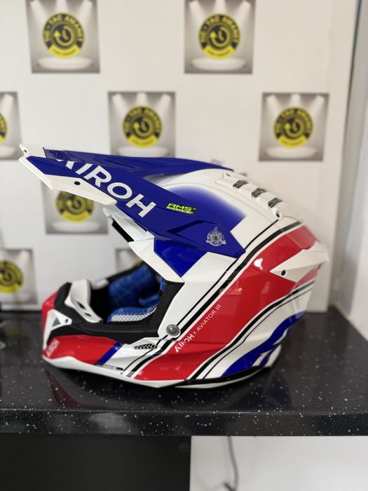Casca moto Airoh Aviator III *Tic Tac Amanet*