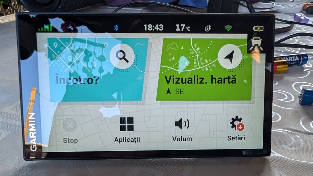 GPS Garmin DriveSmart 66 + camera marsalier Wifi Garmin BC40