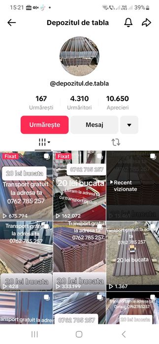 Tabla cutata maro 0.4