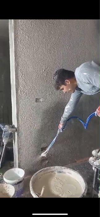 Pompa profesionala gletuit glet adeziv 220v malaxor noua vopsit sprit