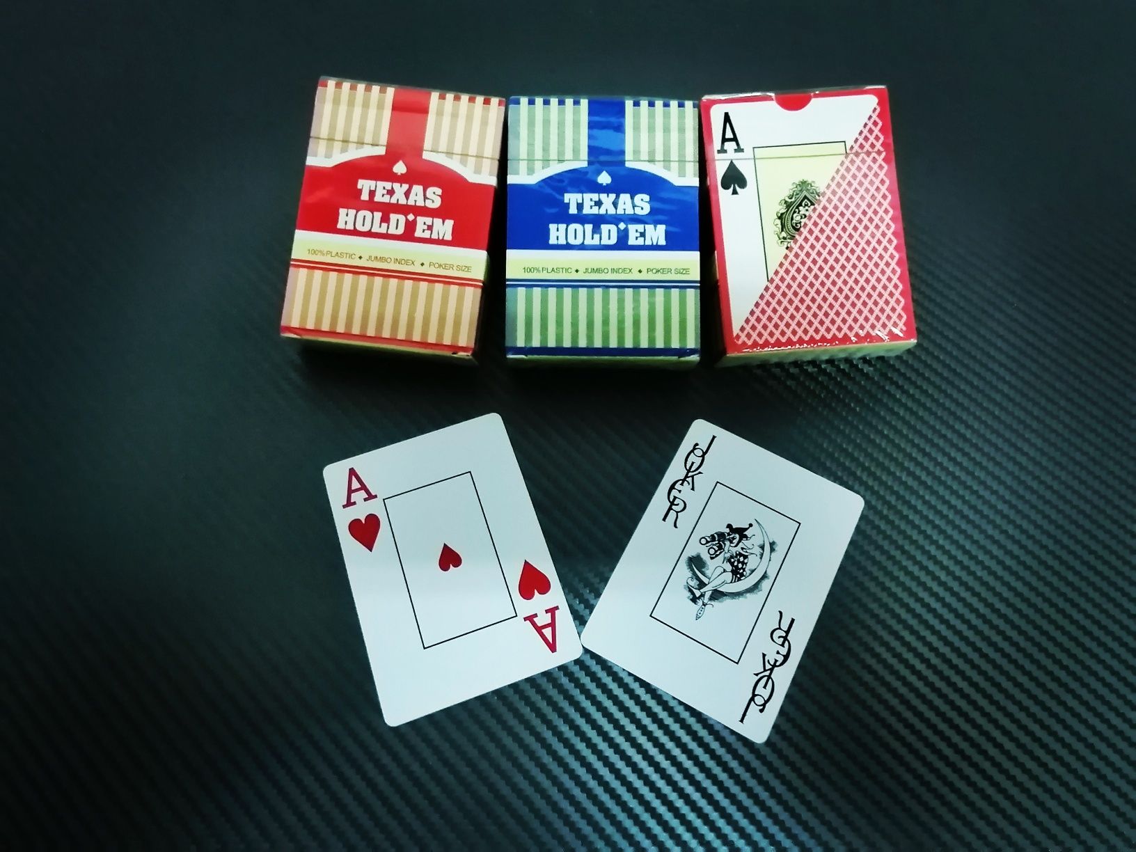 Пластиковые карты игральные, для  Покера /Ази / Фокусов