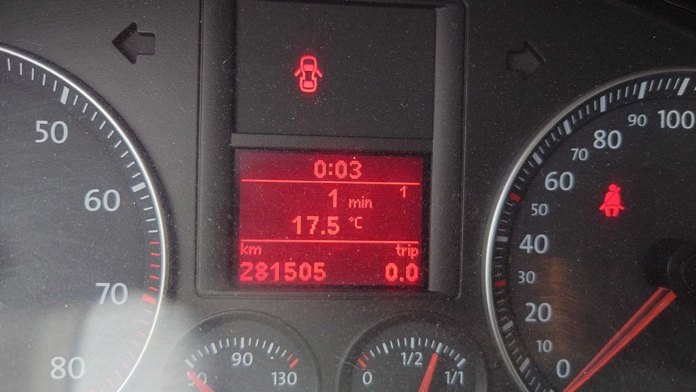 VW JETTA 1.6 benzina, 2008, 281505KM