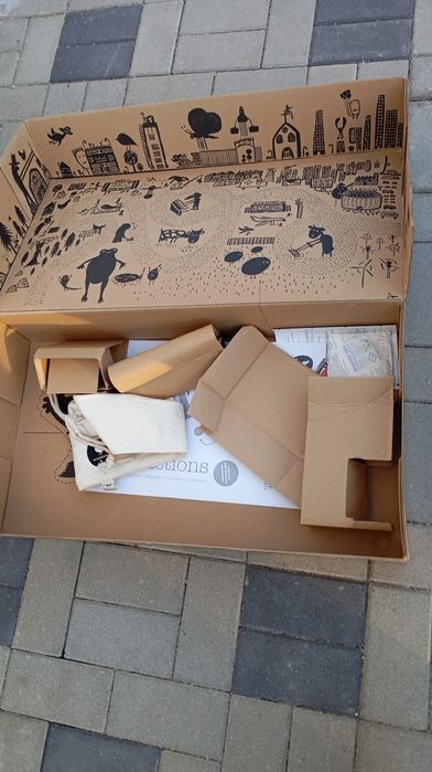 Tricicleta lemn EBIKE 3 in 1