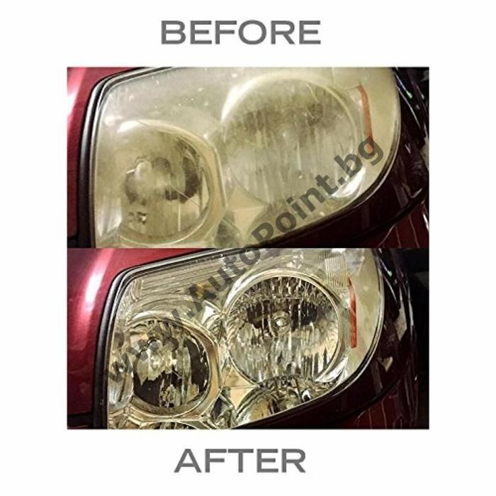 Полираща паста за фарове Headlight Cleaner&Sealant Turtle 300ml