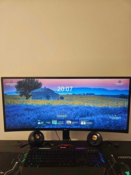 Monitor Curved LED IPS LG 34", UltraWide, 2560x1080, HDMI,144Hz