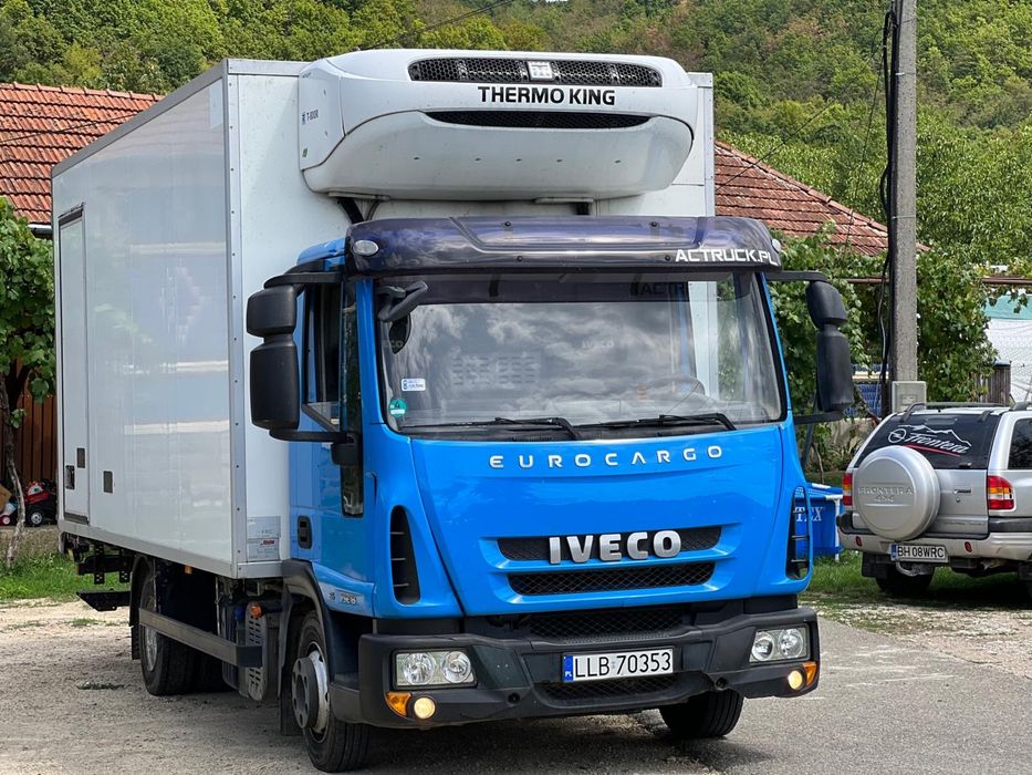 Iveco Frigorific Eurocargo 75€180 agregat independent congelator