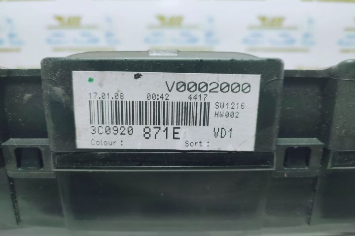 Ceas ceasuri de bord v0002000 Volkswagen VW Golf 5  [din 2003 pana  2009] seria