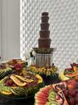 Fantana ciocolata- Fruit Bar/ Candy Bar/Chesse Bar/ Cabina foto