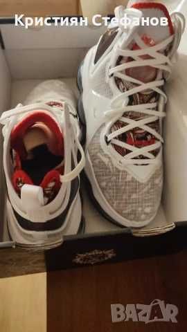 Nike
Обувки за баскетбол Lebron XIX CZ0203 101 Бял
