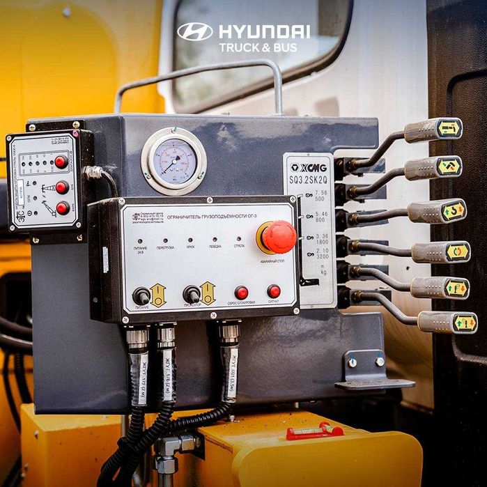 Кран панипулятор (kran manipulyator)  hyundai бшлангич 278 мил