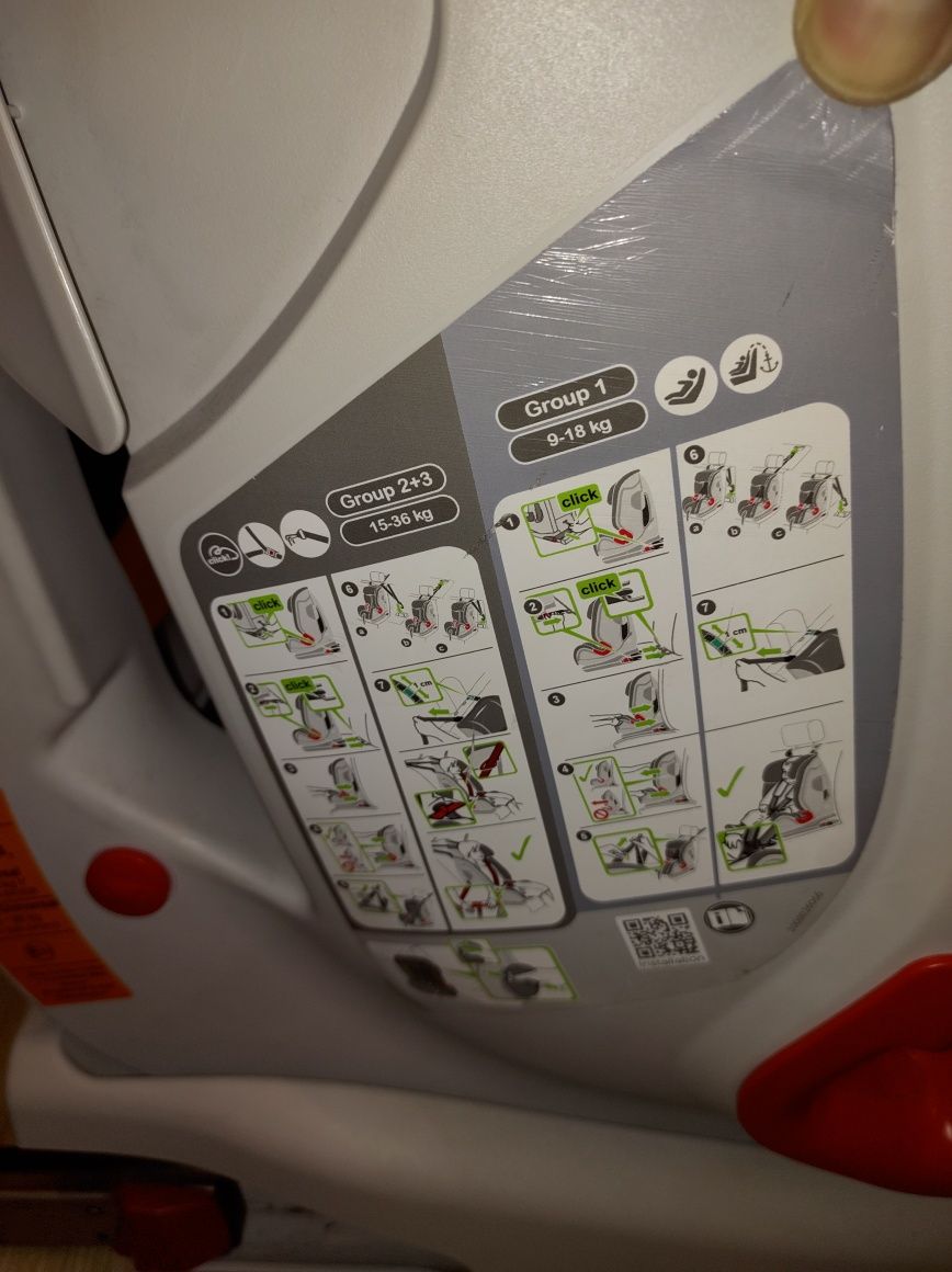 Столче за кола Britax Romer AdvansaFix III Sict (9-36 kg)
