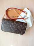 Geantă de damă Louis Vuitton cu curea Portofel de damă cu lanț