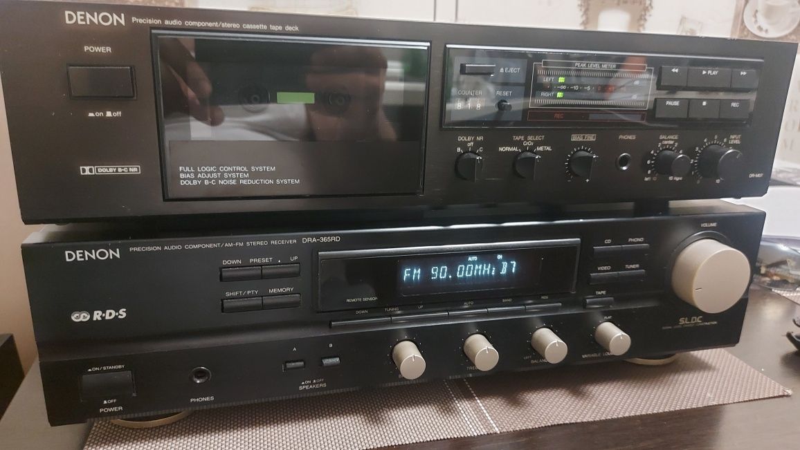 amplificator/receiver si deck DENON