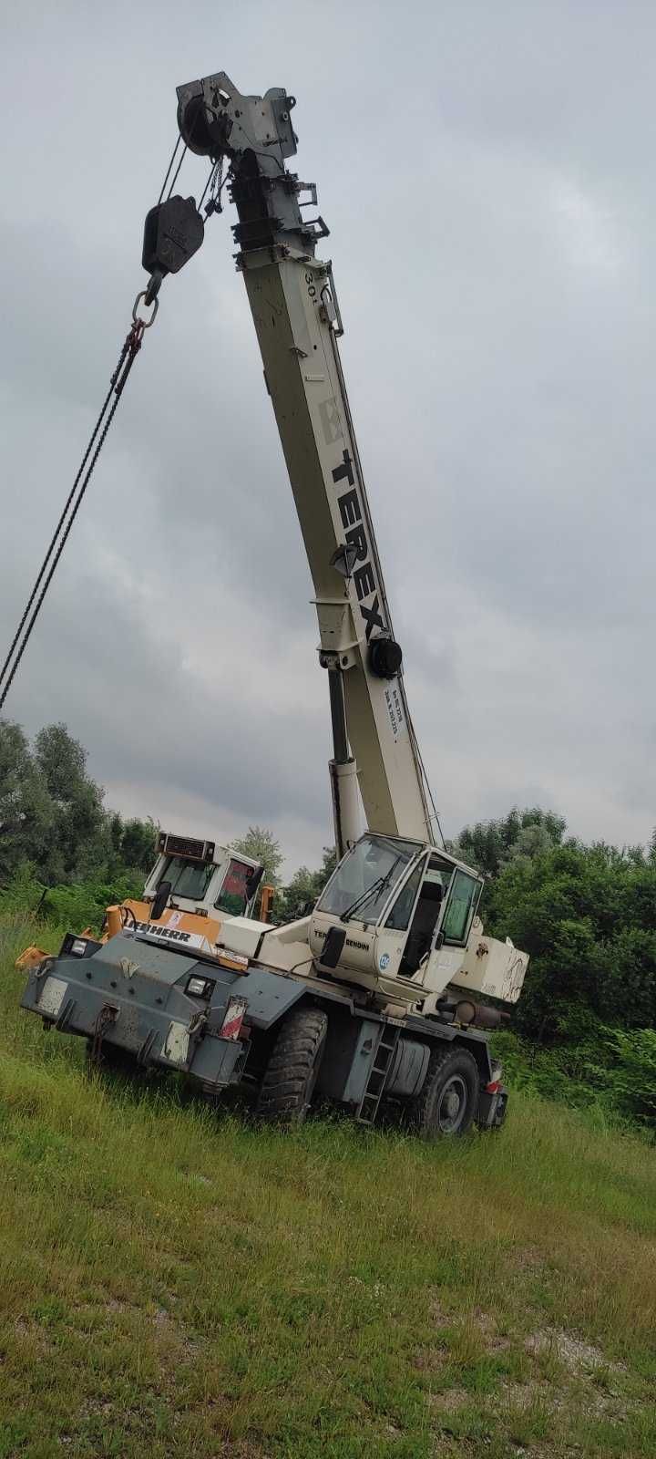 Автокран под наем, транспорт, кран, MERLO ROTO, DAF