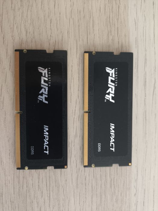 Memorii laptop 32 gb ddr5 6400 kingston fury impact