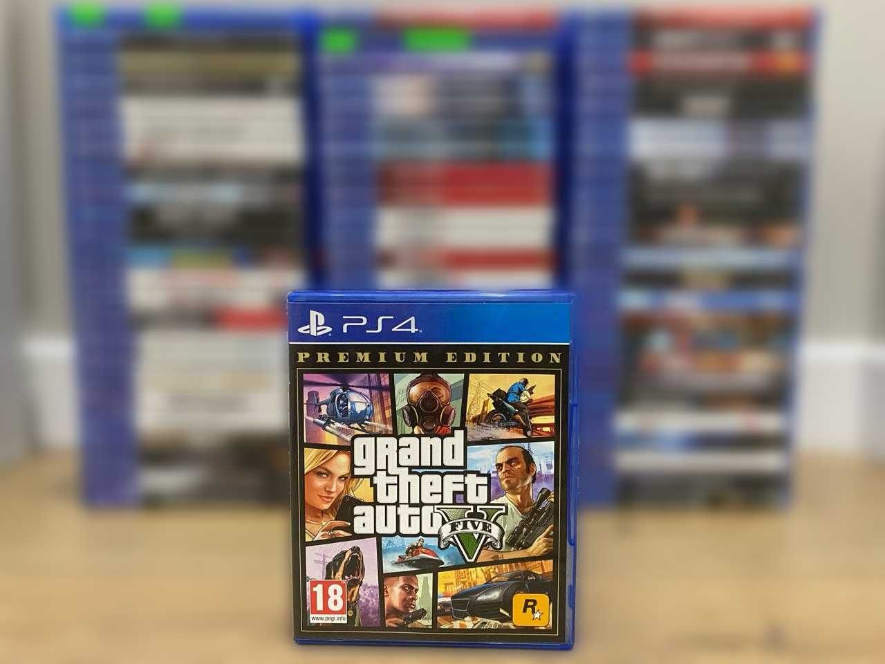 Лицензионный GTA V PS4/PS5 Большой Выбор Дисков