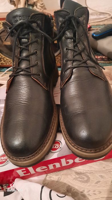 Ботинки кожа COMFORT casual for men