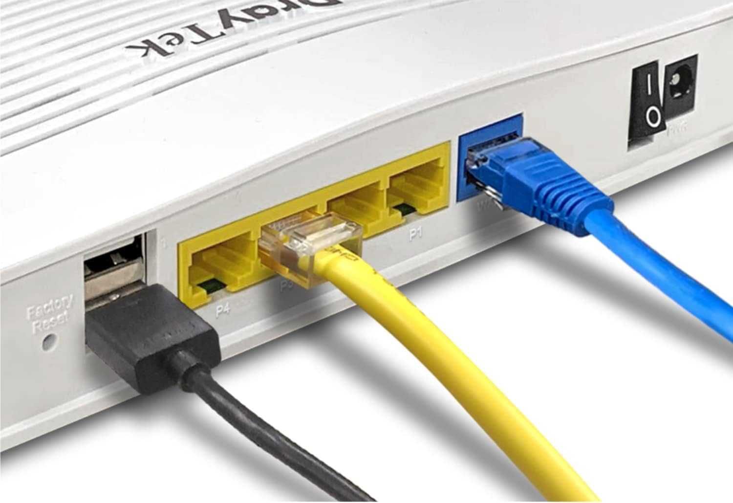 ЧИСТО НОВ Хардуерен NAT рутер DrayTek Vigor 2135FVAC 2135 Series