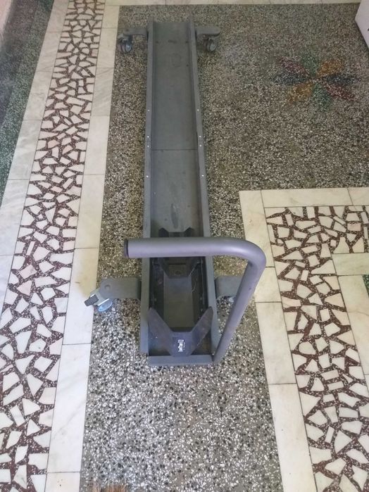 Suport motocicleta roata fata cu placa stander
