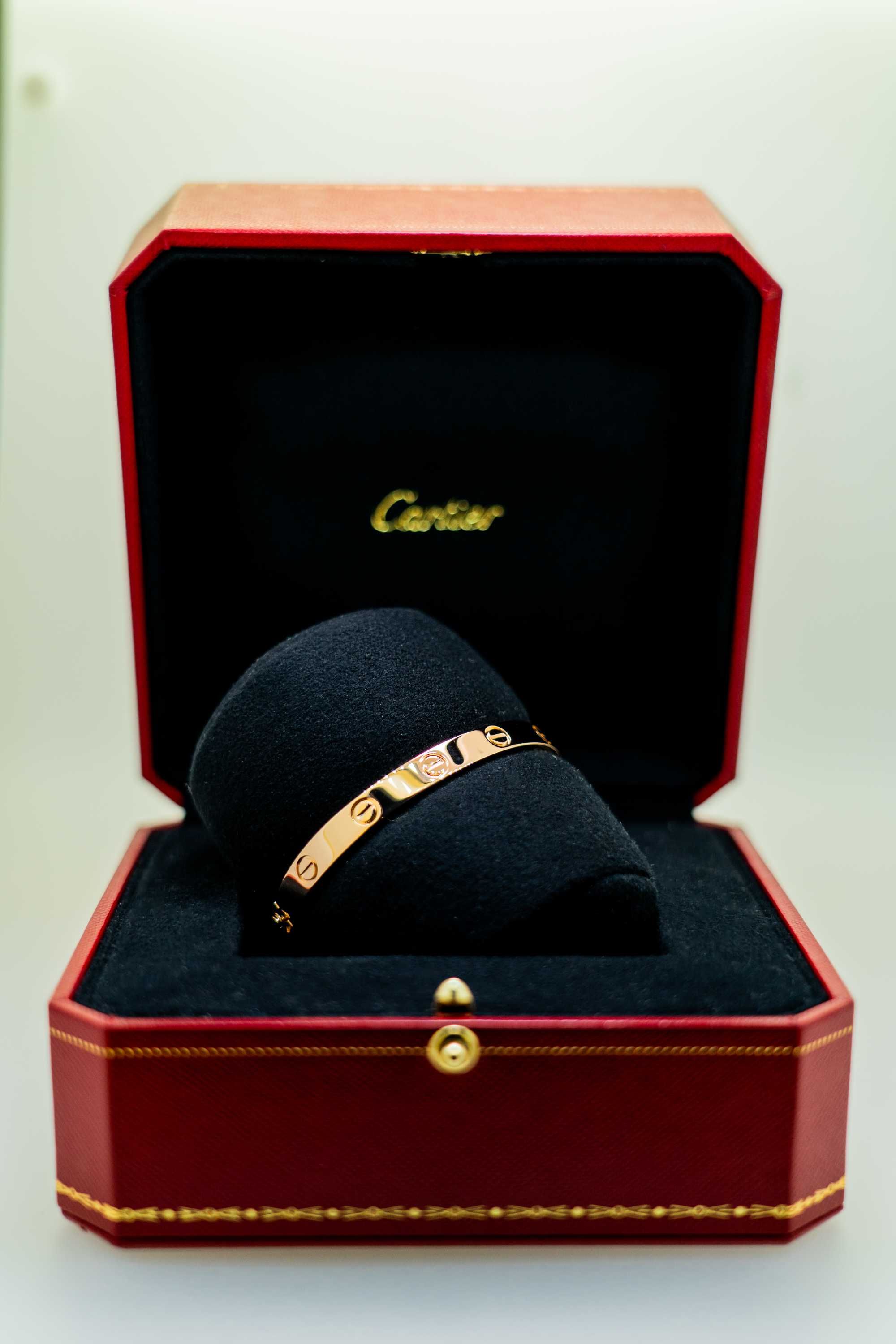 Cartier-LOVE bracelet, 18K rose gold 750,size-16