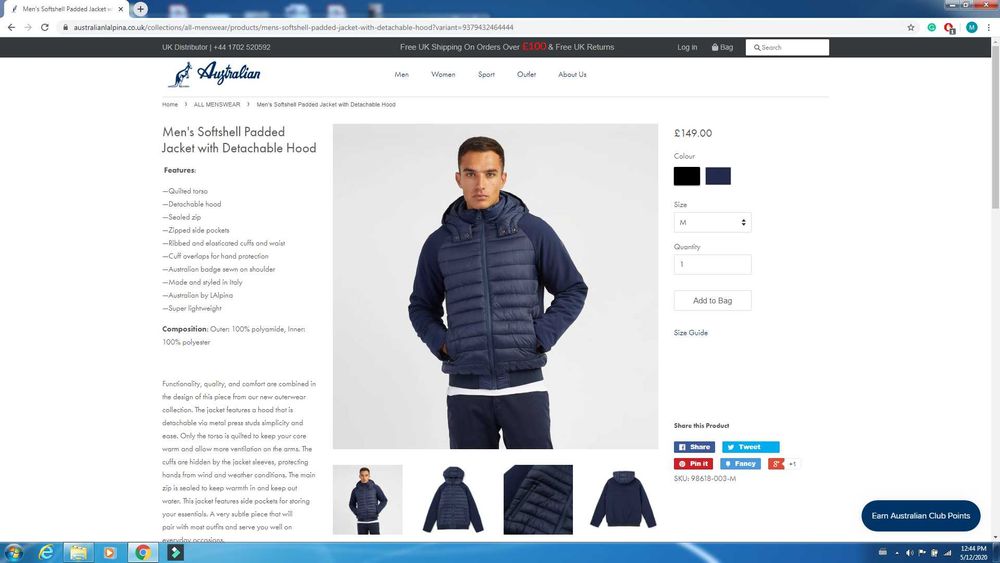 bluza, geaca, trening AUSTRALIAN