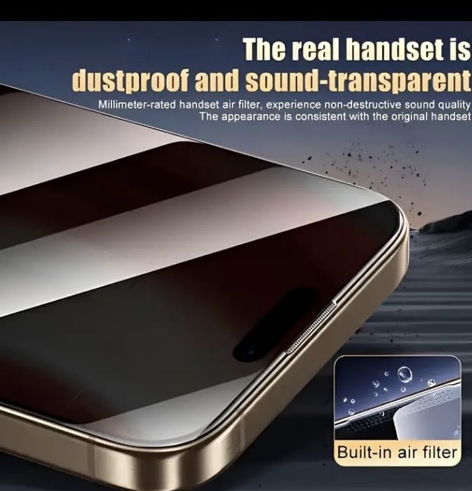 Privacy стъклени протектори за iphone