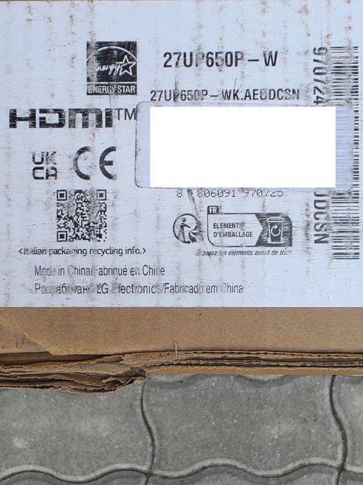 Monitor LG 27UP650P-W - NOU - KLI Amanet