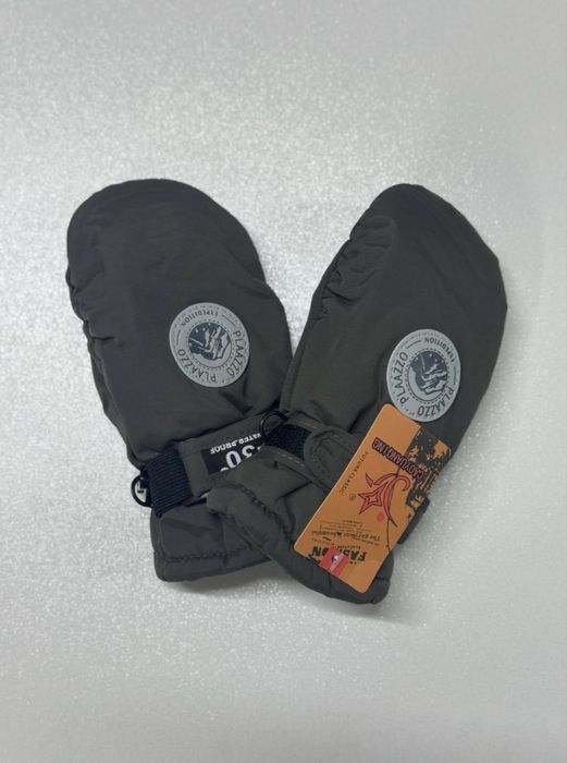 Детские болоньевые варежки с утеплителем