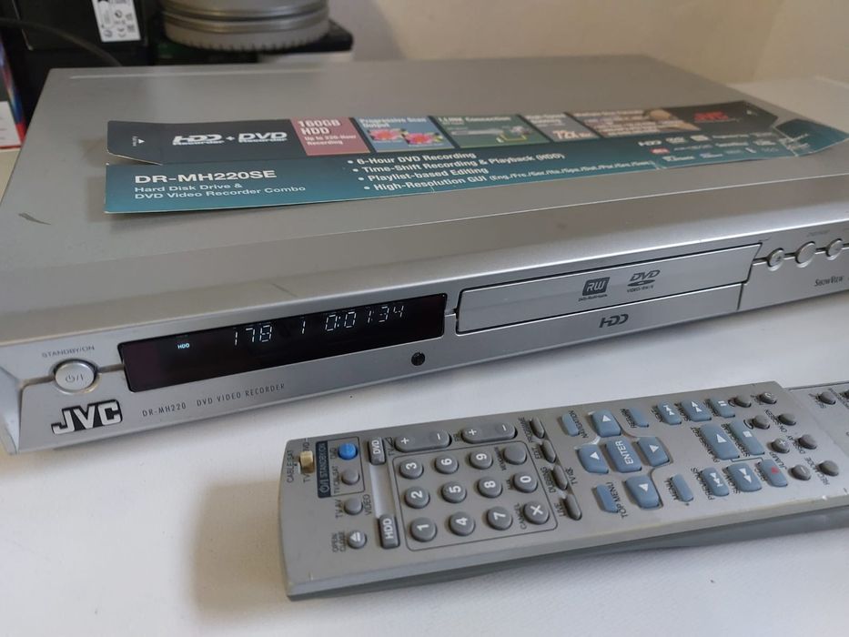 JVC DVD HDD rewriter DR MH220