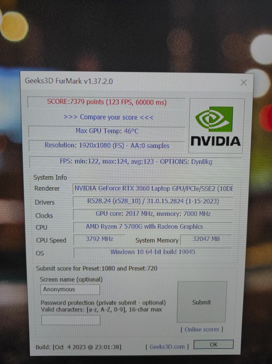 Nvidia RTX 3060 6Gb GDDR6