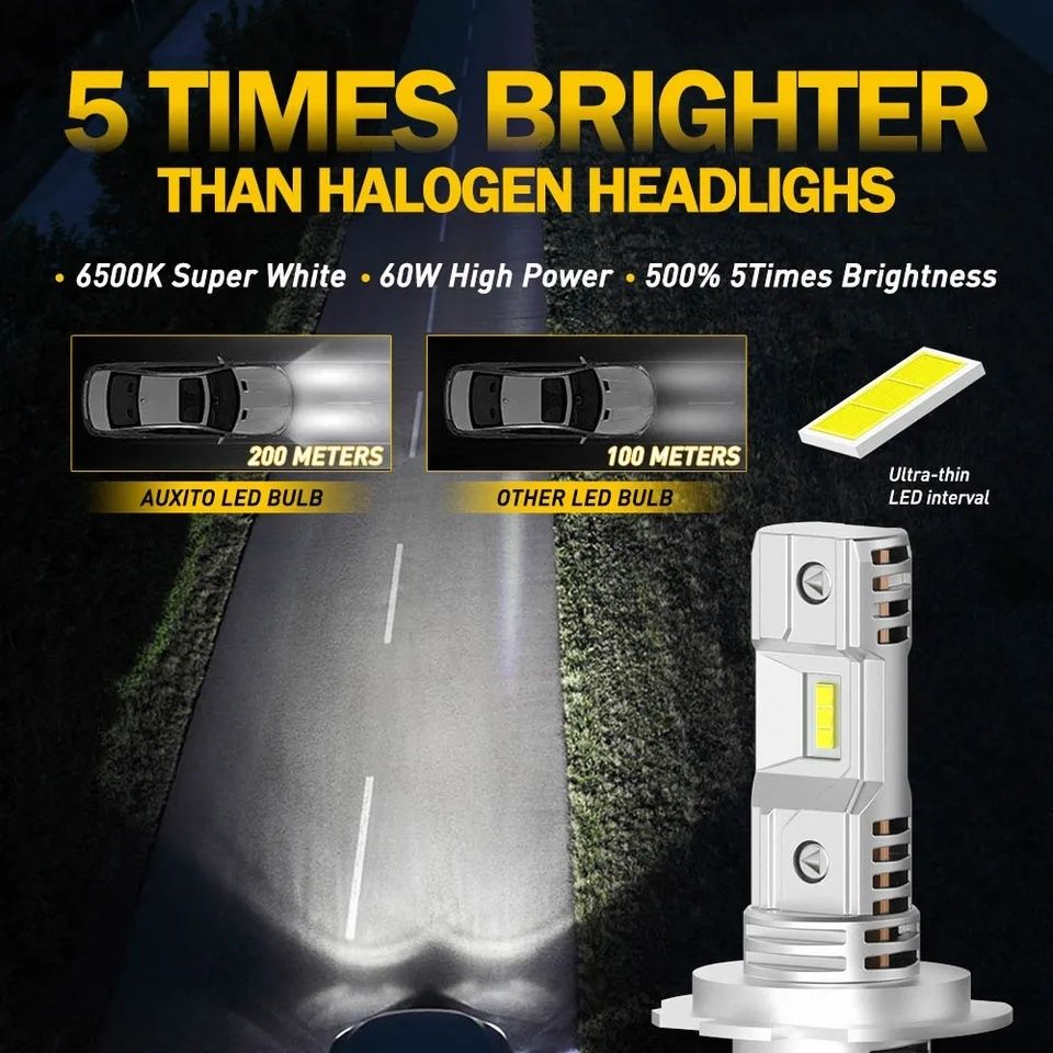 H7LED + плафони LED