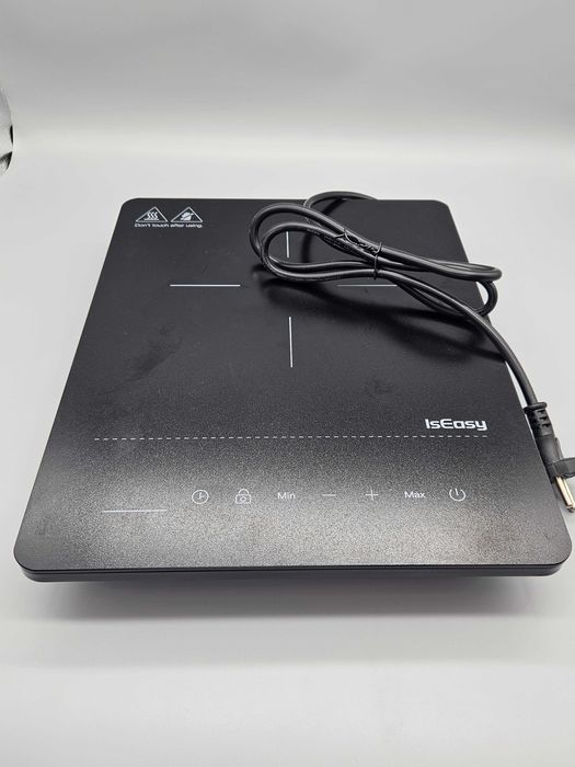 НОВ! Преносим индукционен котлон IsEasy – 2100W, с таймер и защита