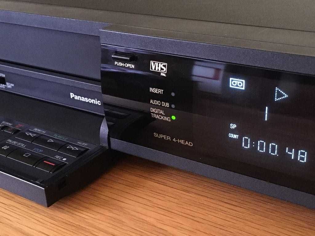 Panasonic NV-J35, videorecorder vhs 4 head