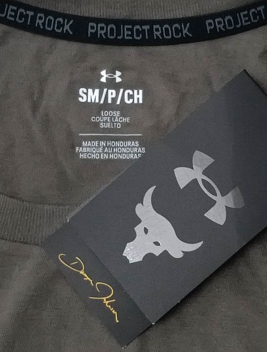 Under Armour UA x The Rock Project оригинална блуза S спорт фитнес