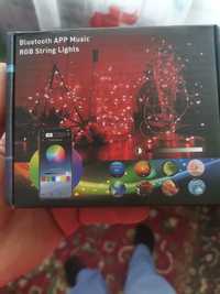Lumini de Crăciun, Bluetooth control: telefon sau tableta, cu sunete