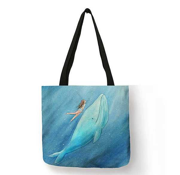 Торби от лен за многократна употреба