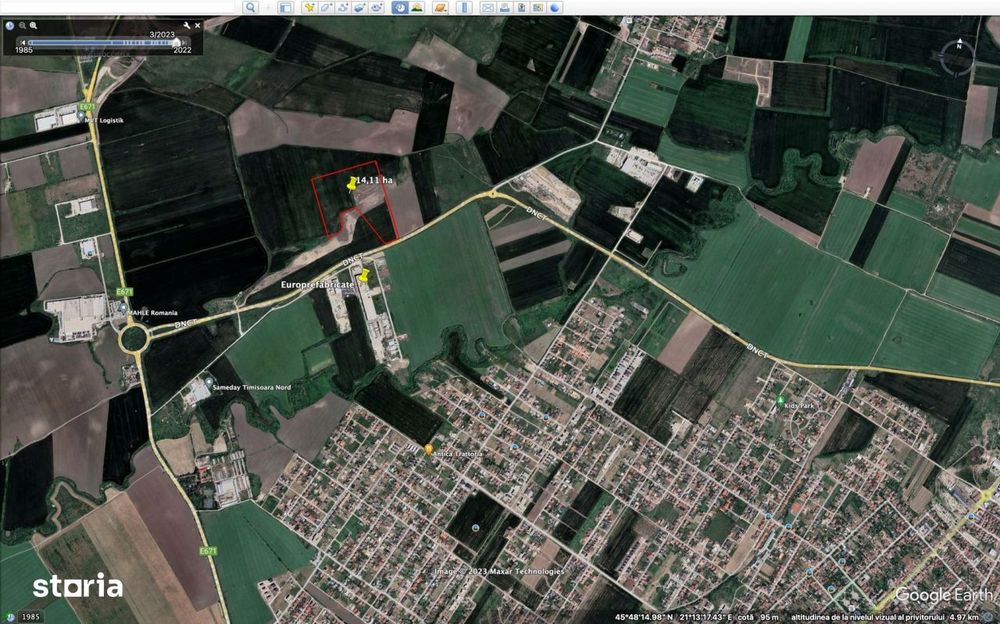 Teren extravilan DNCT Timișoara - Covaci