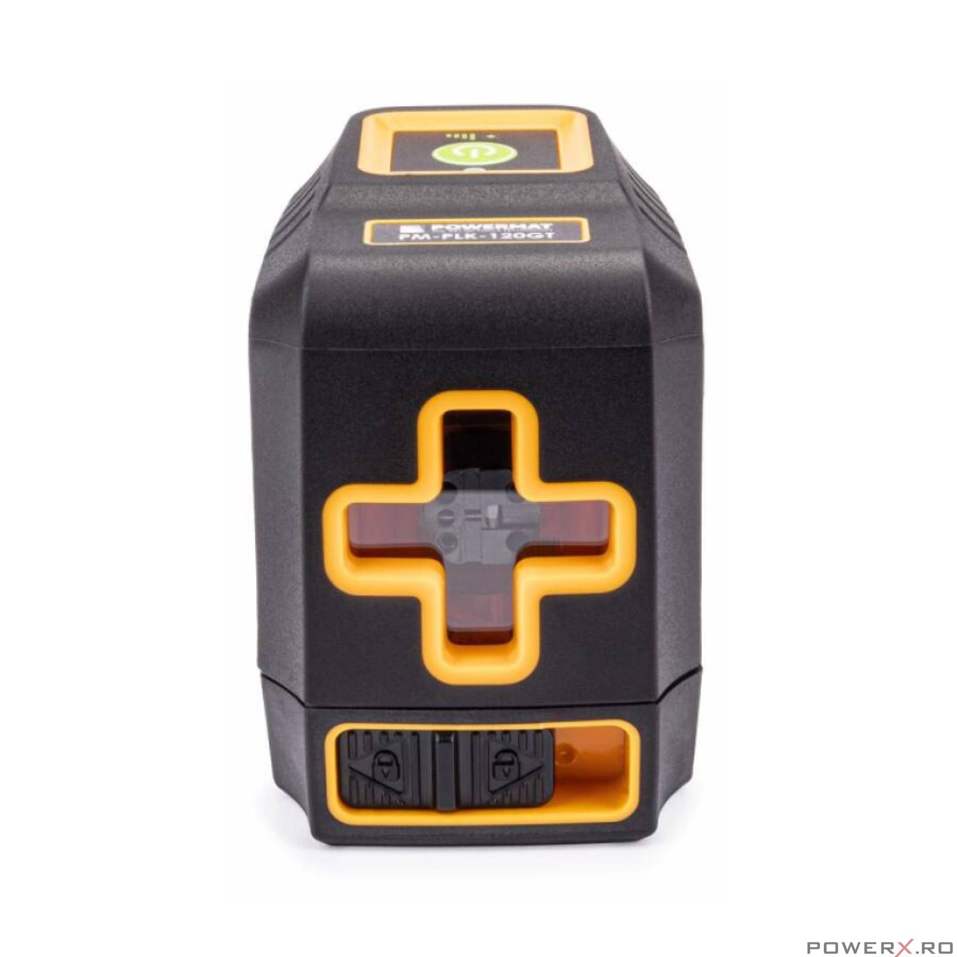 Nivela laser incrucisat verde, 120 Gt 30 metri, trepied geanta,