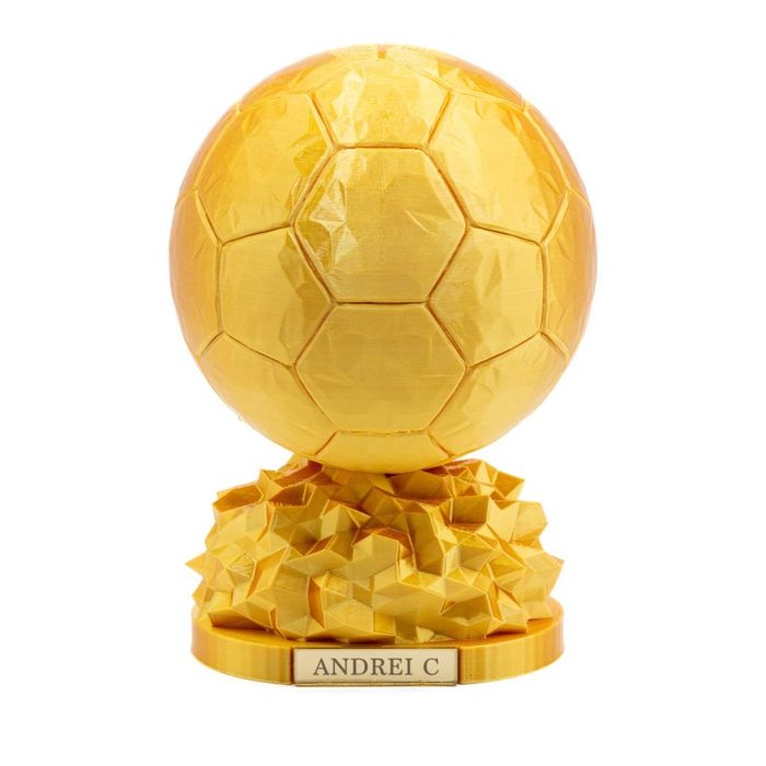 Gheata de Aur Balonul de Aur personalizate cu numele tau la ARTIFACT3D