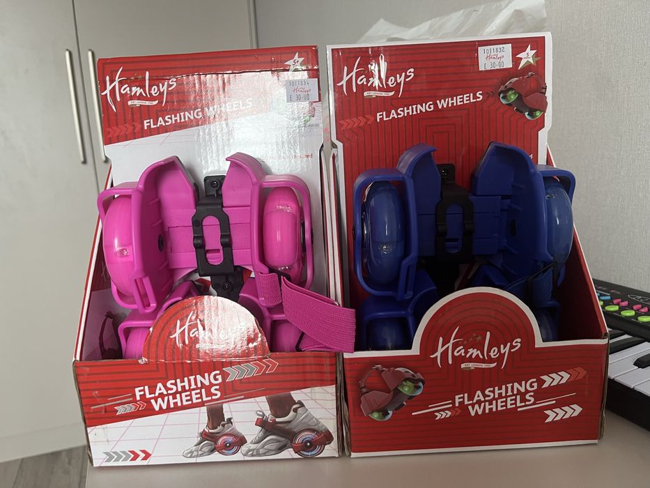 Роликовые насадки для обуви.