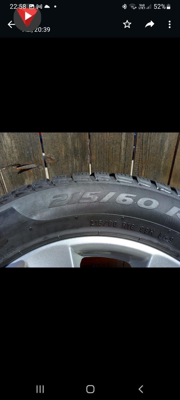 Roți pirelli all season 215 60r16 jante aliaj borbet