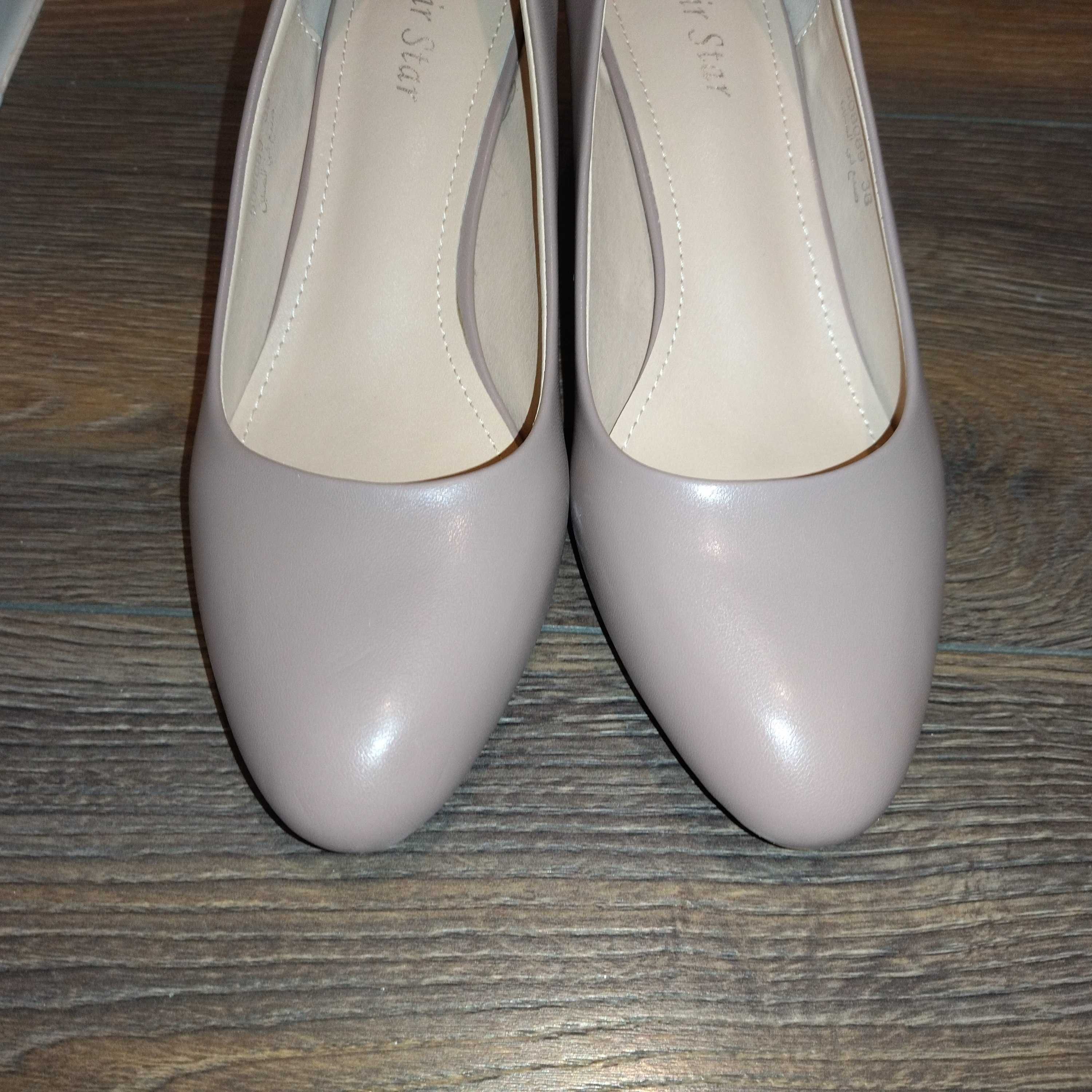 Дамски обувки 38 номер бледо розови