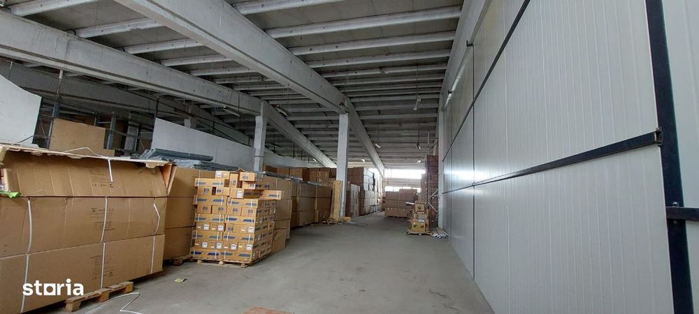 De inchiriat depozit cu rampa 430 mp