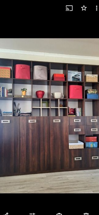 Шкаф-витрина Венге